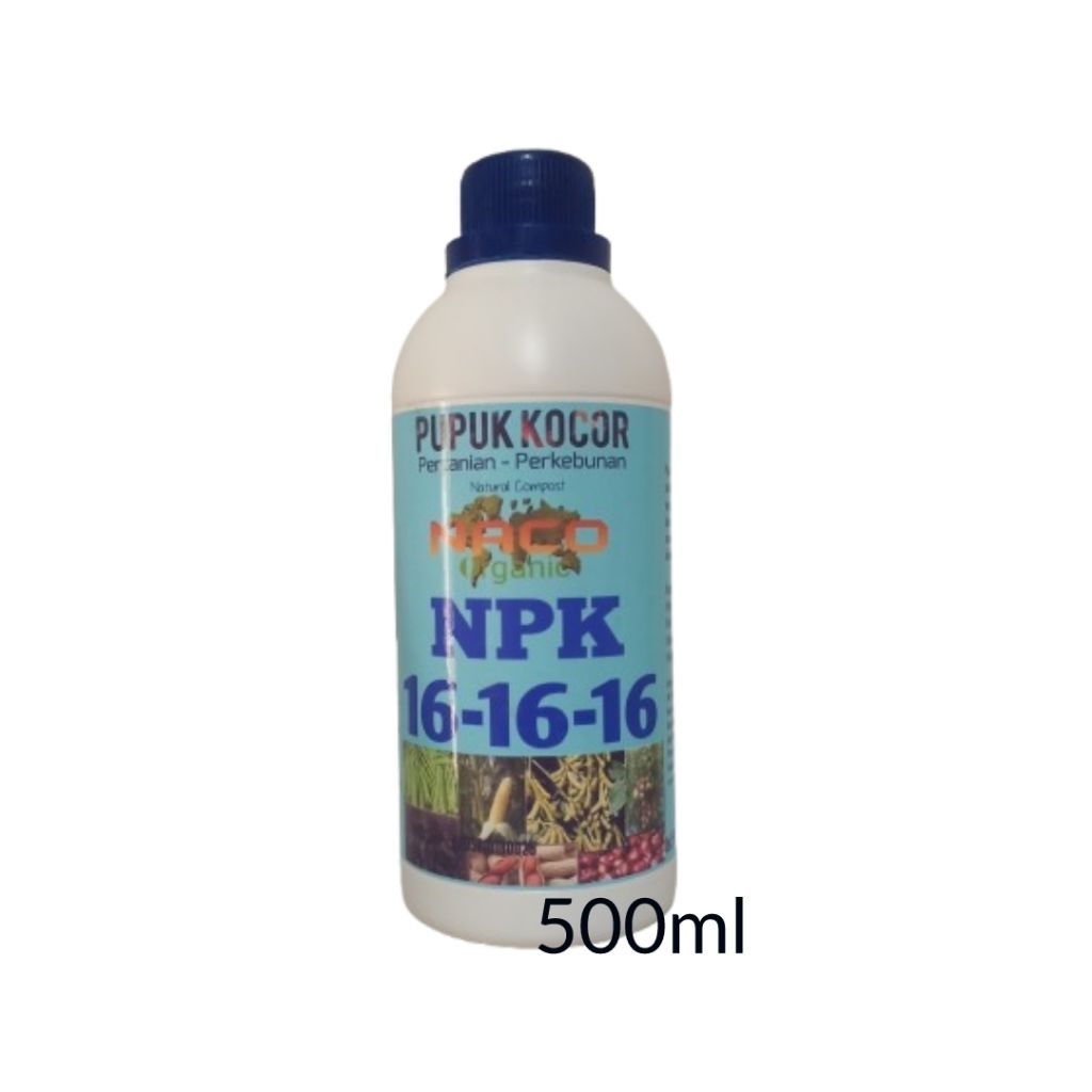 Pupuk NPK 161616 , mempercepat pertumbuhan tanaman, pupuk cair npk 161616 500ml