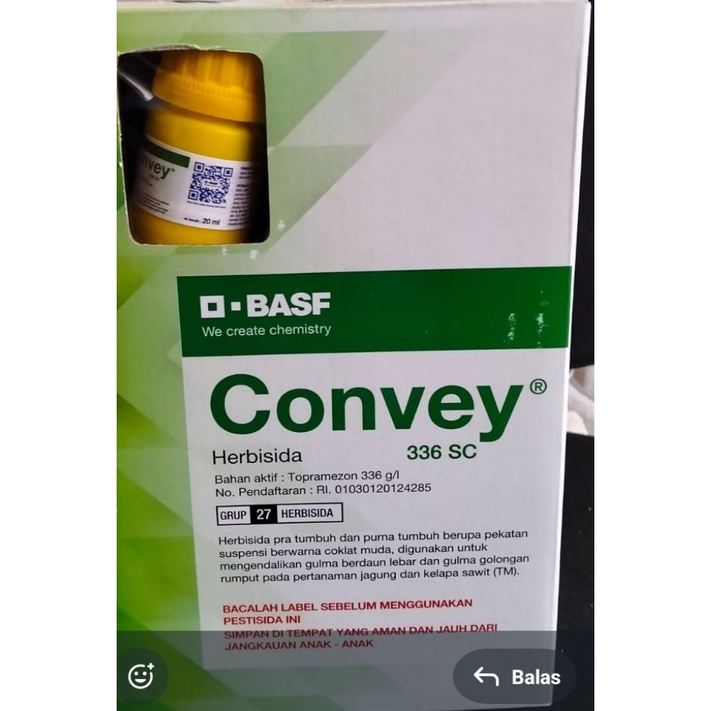 HERBISIDA CONVEY 336 SC 500 ML