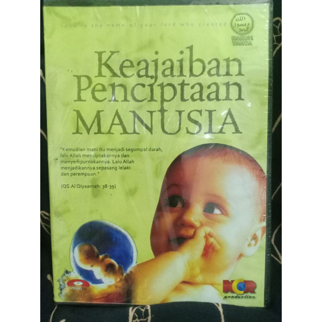 VCD ILMU PENGETAHUAN HARUN YAHYA KEAJAIBAN PENCIPTA MANUSIA