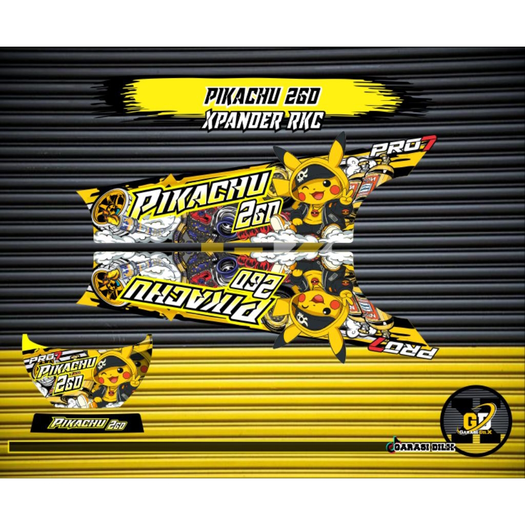 stiker samping miniatur xpander (RKC)