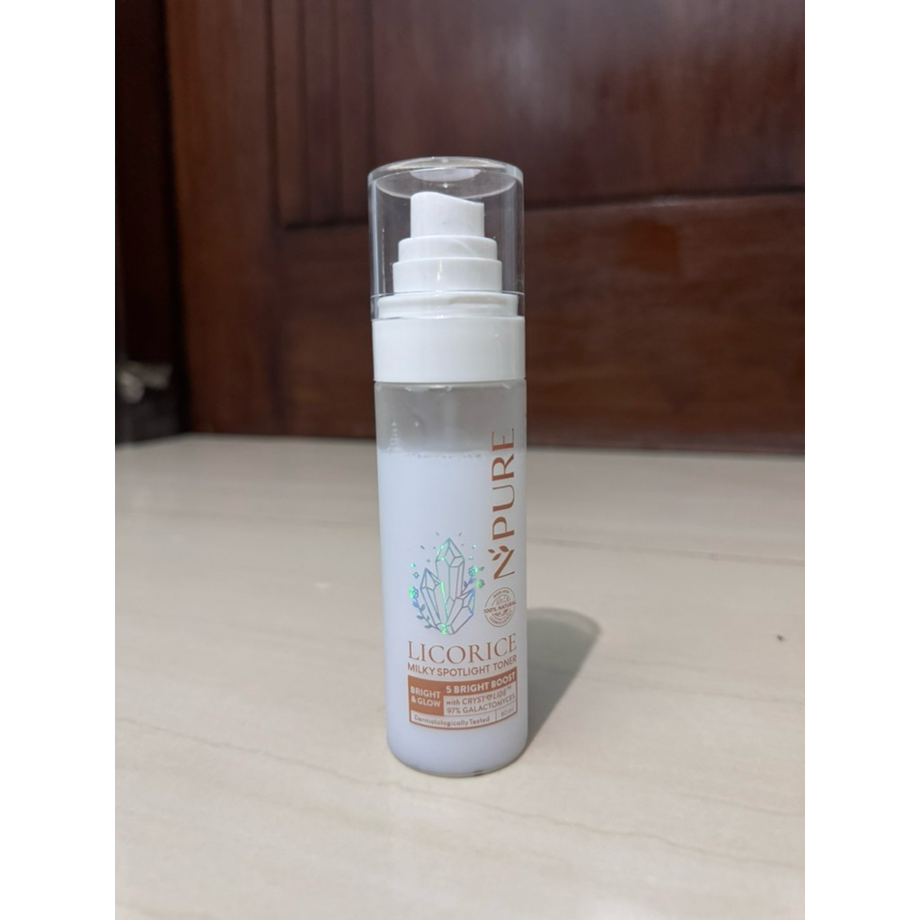 NPURE Licorice milky spotlight toner
