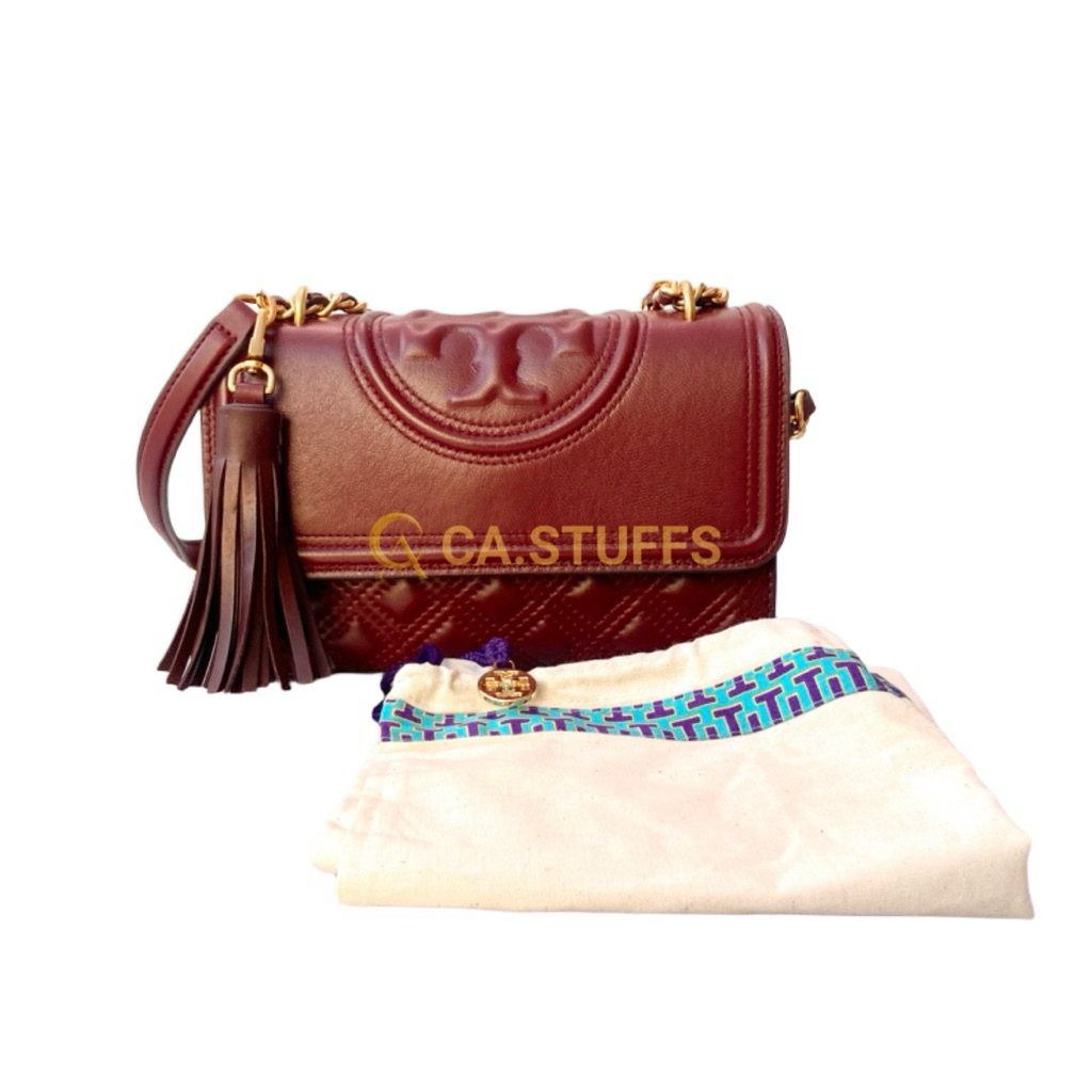 Preloved Tory Burch TB Small Fleming Gen 2 Convertible Shoulder & Crossbody Bag