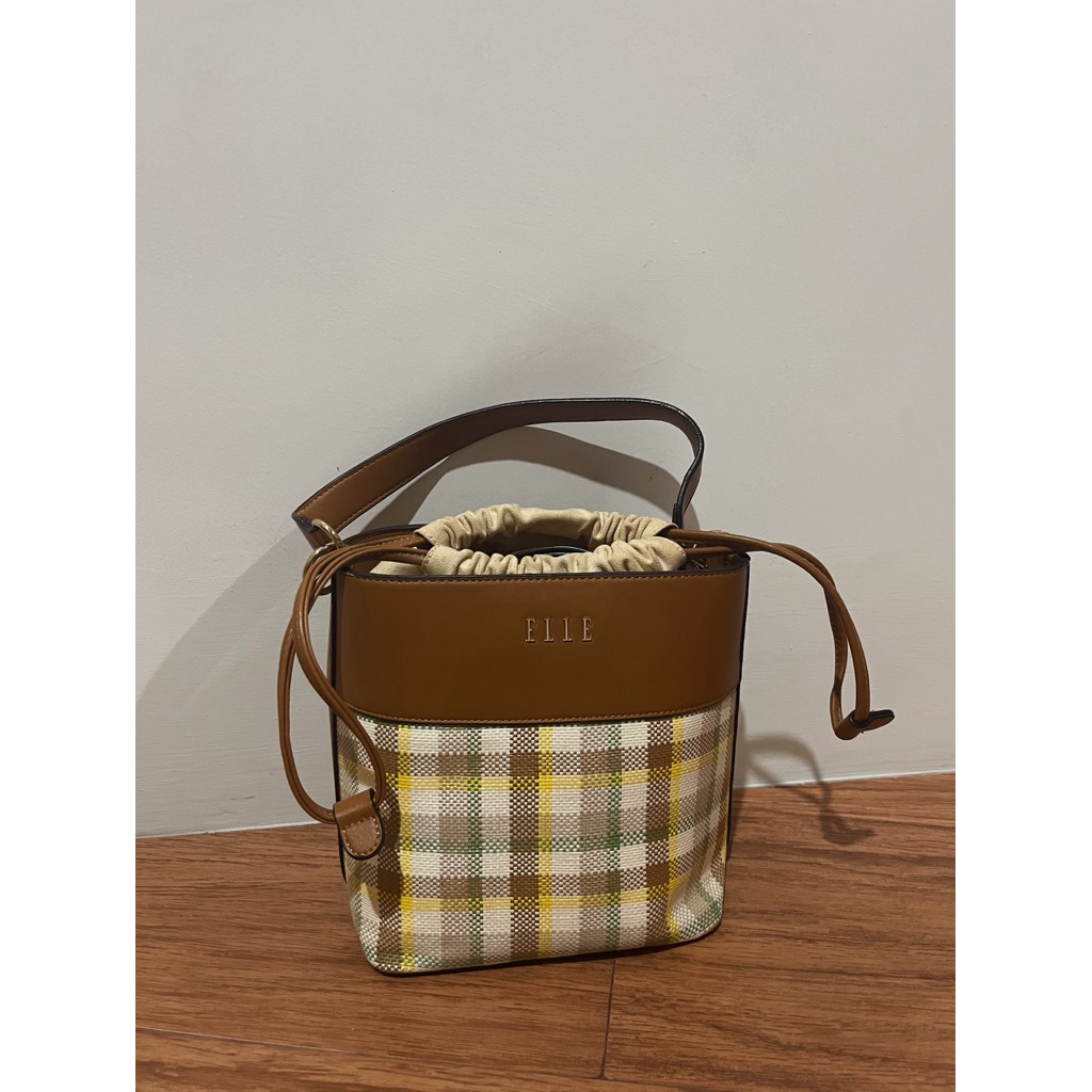 Preloved Tas Serut Fashion Elle Hand Bag Original Ori