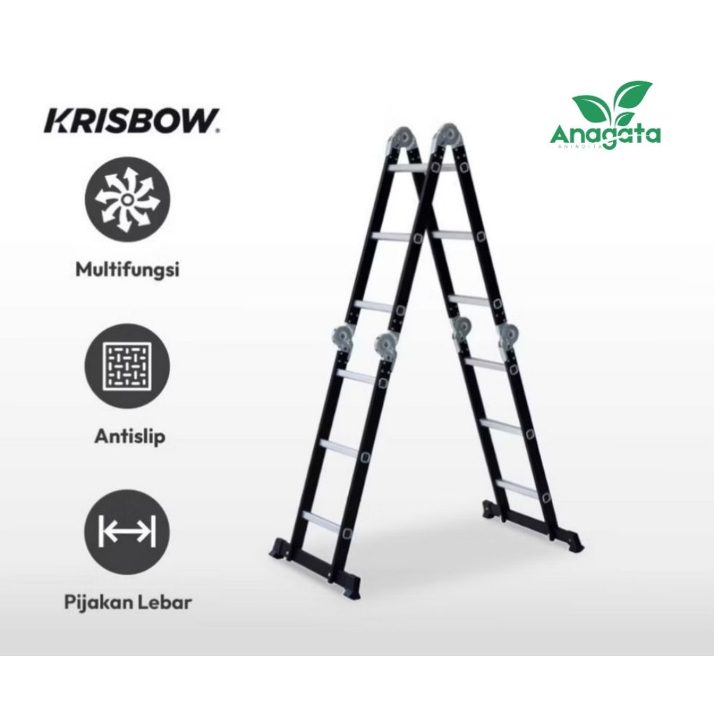 Tangga Lipat Alumunium Krisbow
