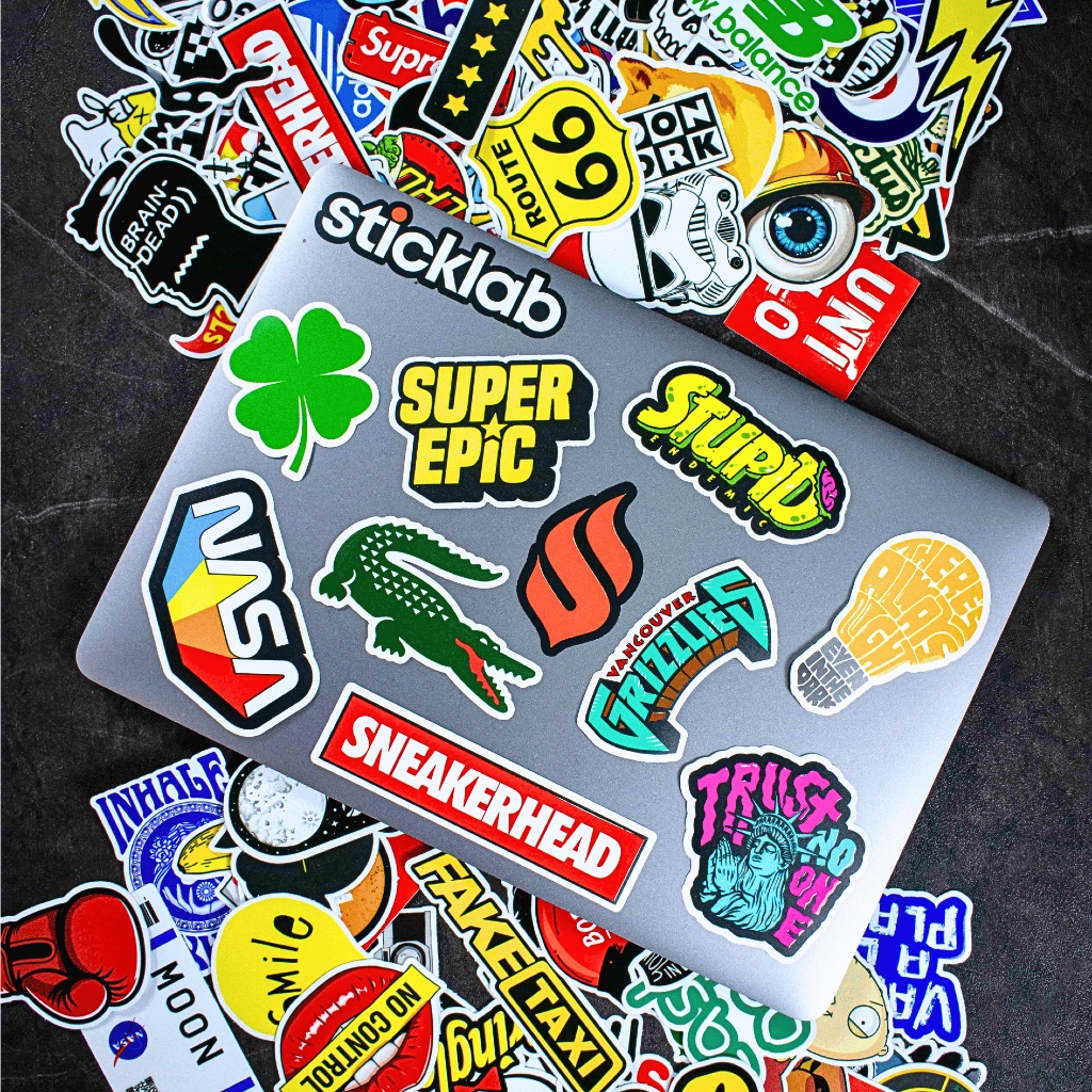 Stiker Laptop Sticker Helm Stiker Tumbler Sticker Hp Stiker Premium UV Waterproof | SL999
