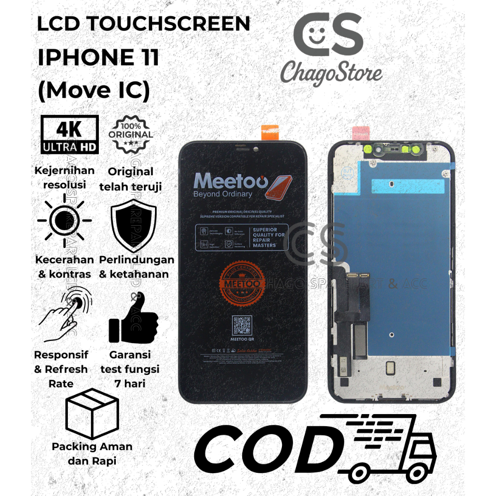 Lcd IPHONE 11 - Lcd Touchscreen IPHONE  11 FULLSET