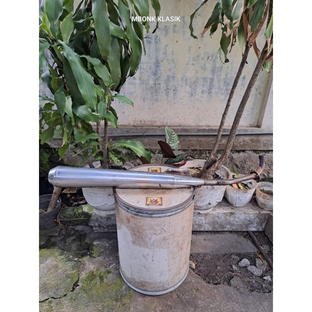 knalpot honda grand bulus legenda impressa ORIGINAL knalpot astrea grand bulus legenda impressa knal