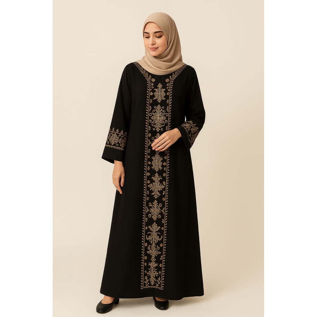 Gamis bordir pintu aceh