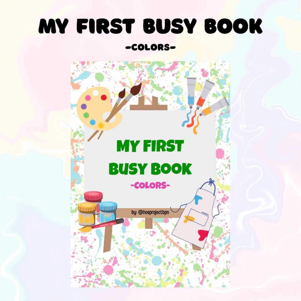 MY FIRST BUSY BOOK - COLORS