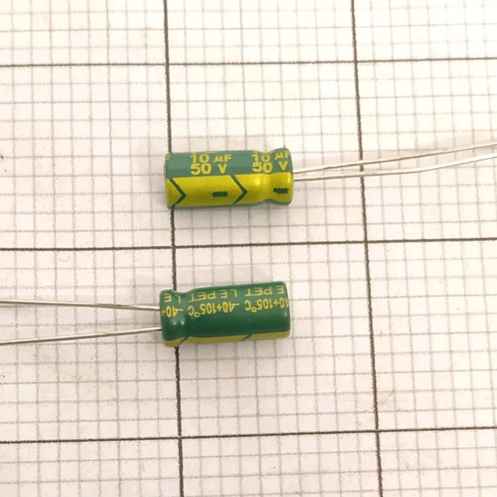 Elco 10uf 50v / Kapasitor Elco 10uf 50v / Elco 10 - 50V