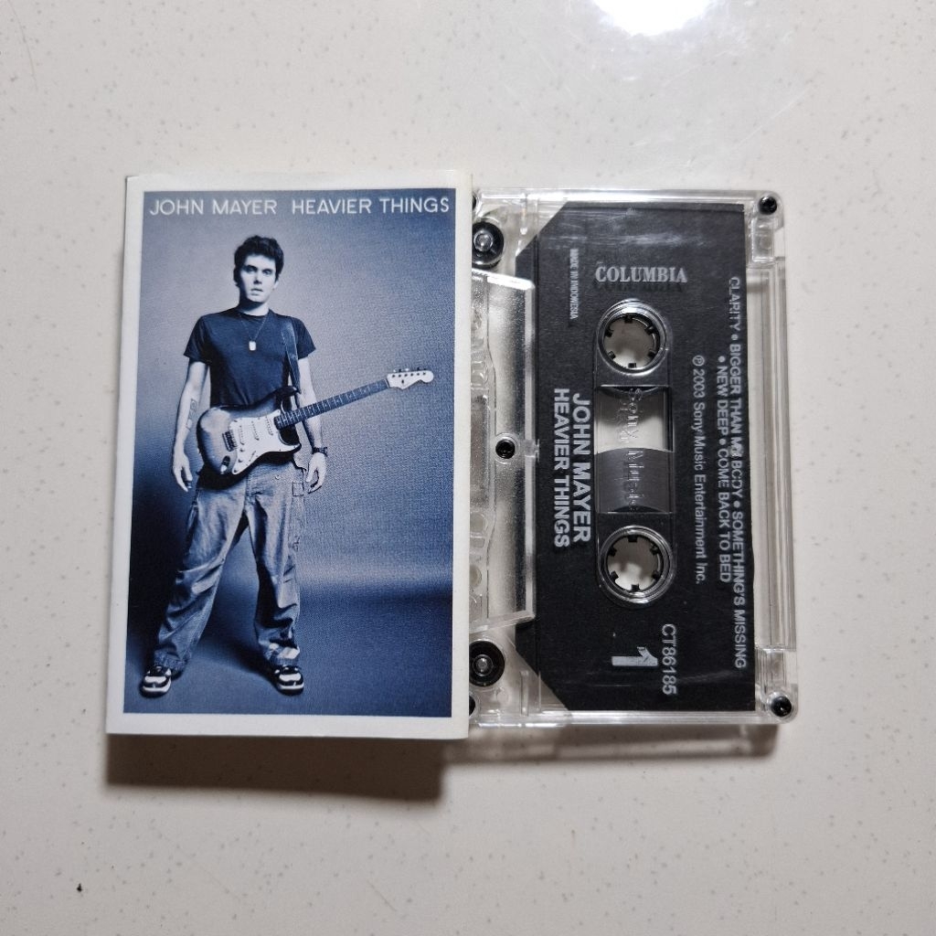 Kaset Pita Musik John Mayer - Heavier Things