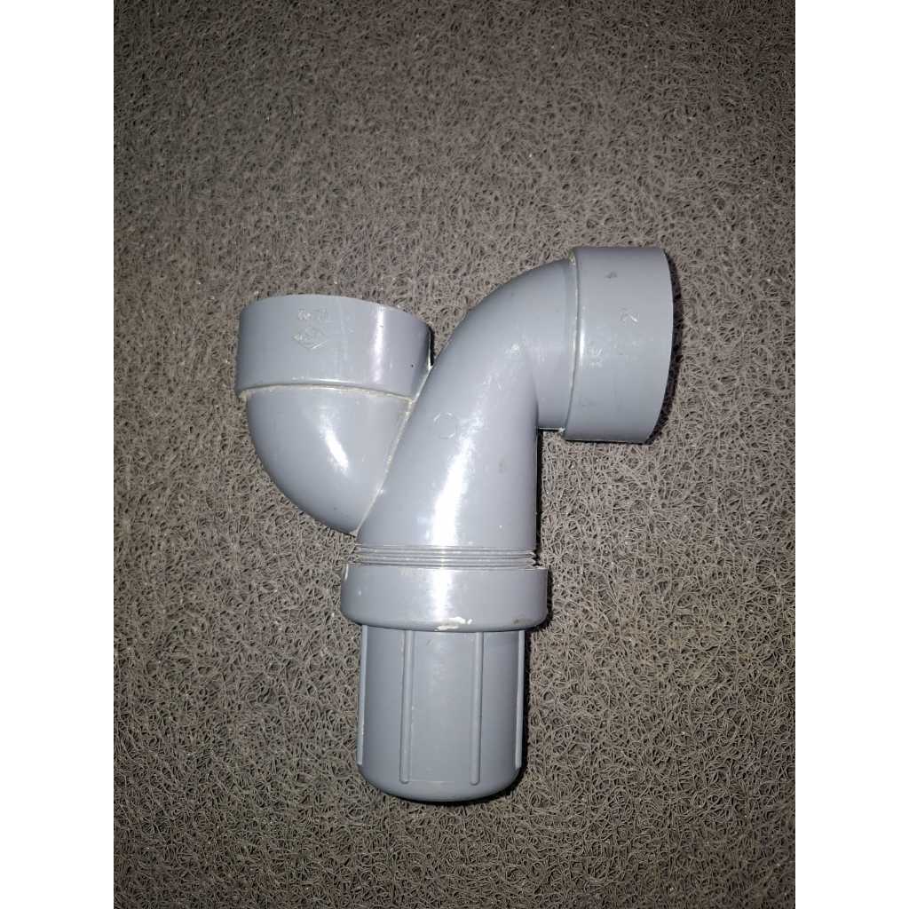 V- Trap PVC | Merk Rucika Uk 2 Inchi | Original |Harga Miring