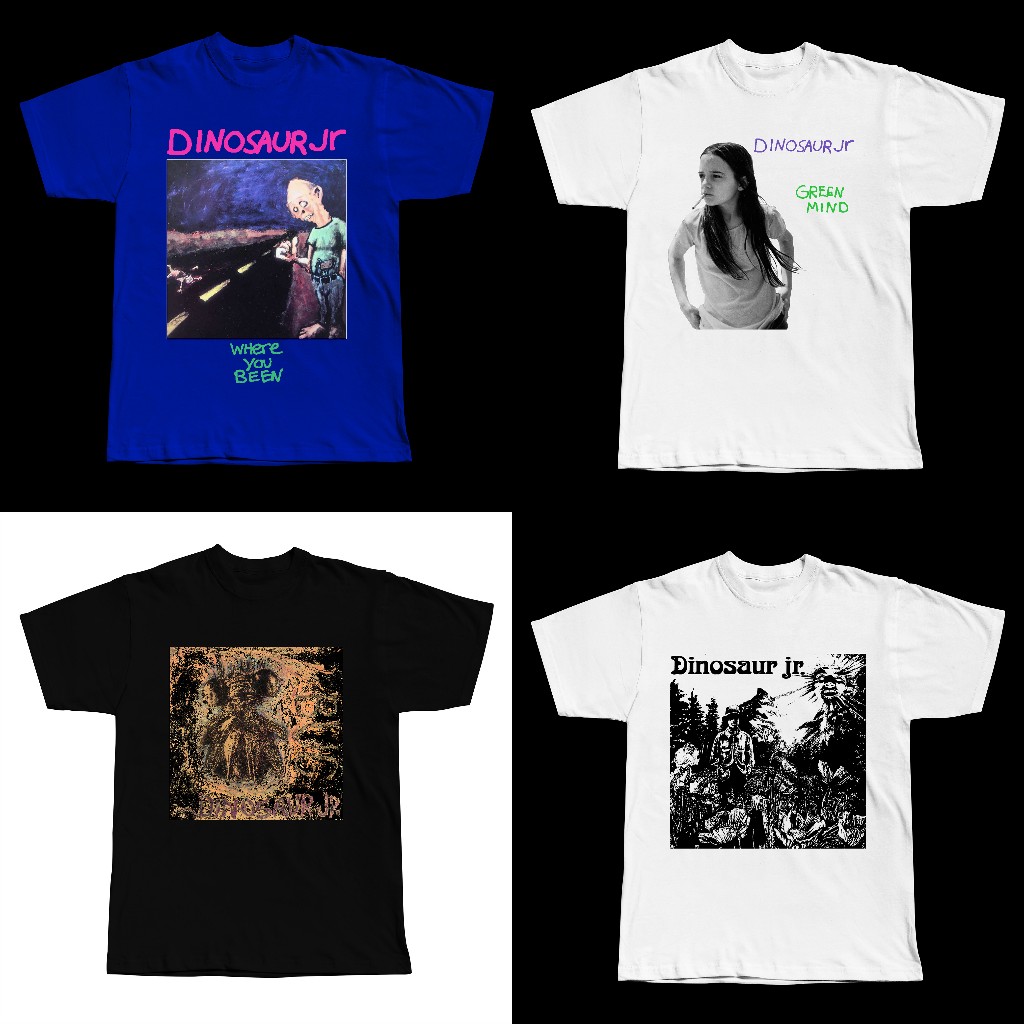 Dinosaur Jr Tshirt - JUAL BAJU KAOS BAND DINOSAUR JR BAND ROCK - (BISA CUSTOM)