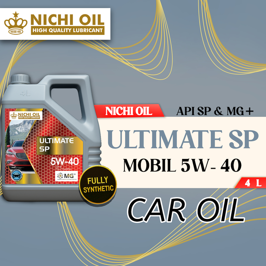 NICHI OIL - ULTIMATE SP 5W - 40 OLI MOBIL - FULLY SYNTHETIC