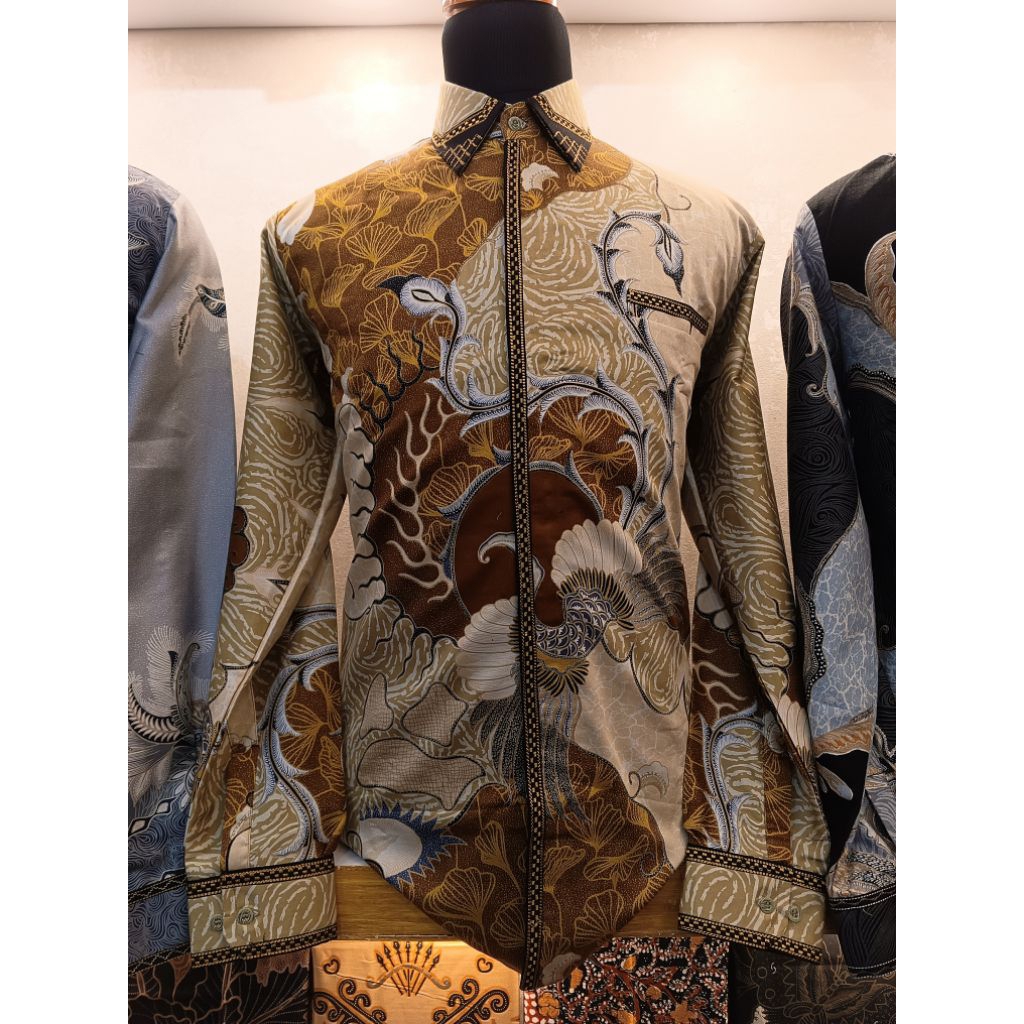 batik model terbaru jahitan smoke bordir premium katun silk dan katun doby  batik mewah batik pejaba