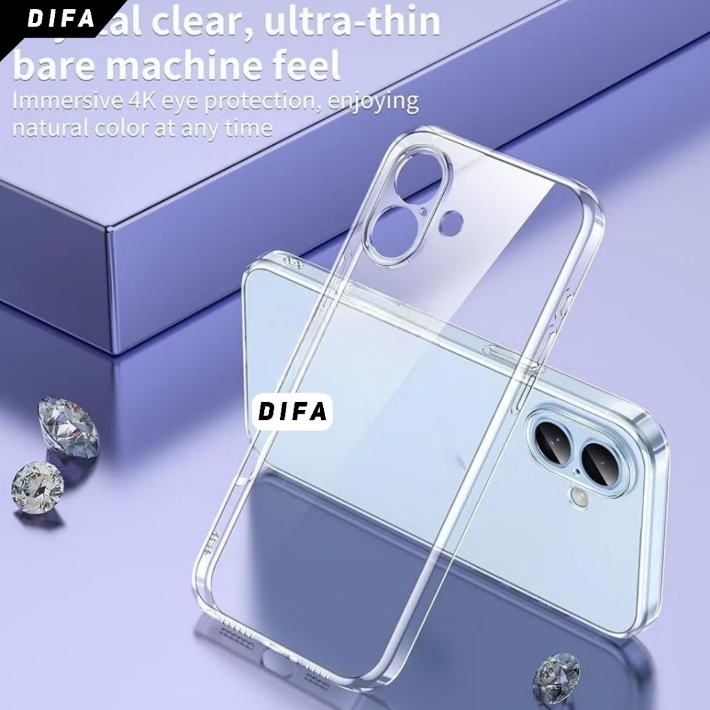 Soft Case Clear Space Bening Oppo Reno 5 Pro 5G Protec Camera Good quality case bening mewah