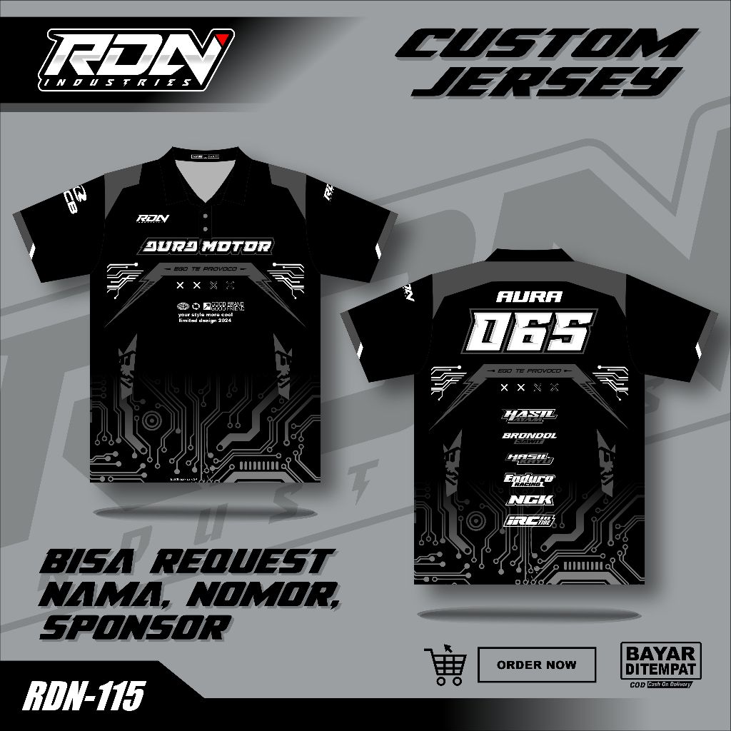 JERSEY RACING Jersey Racing Custom Full Printing Jersey Balap Racing Bisa Custom Kaos Baju Racing
