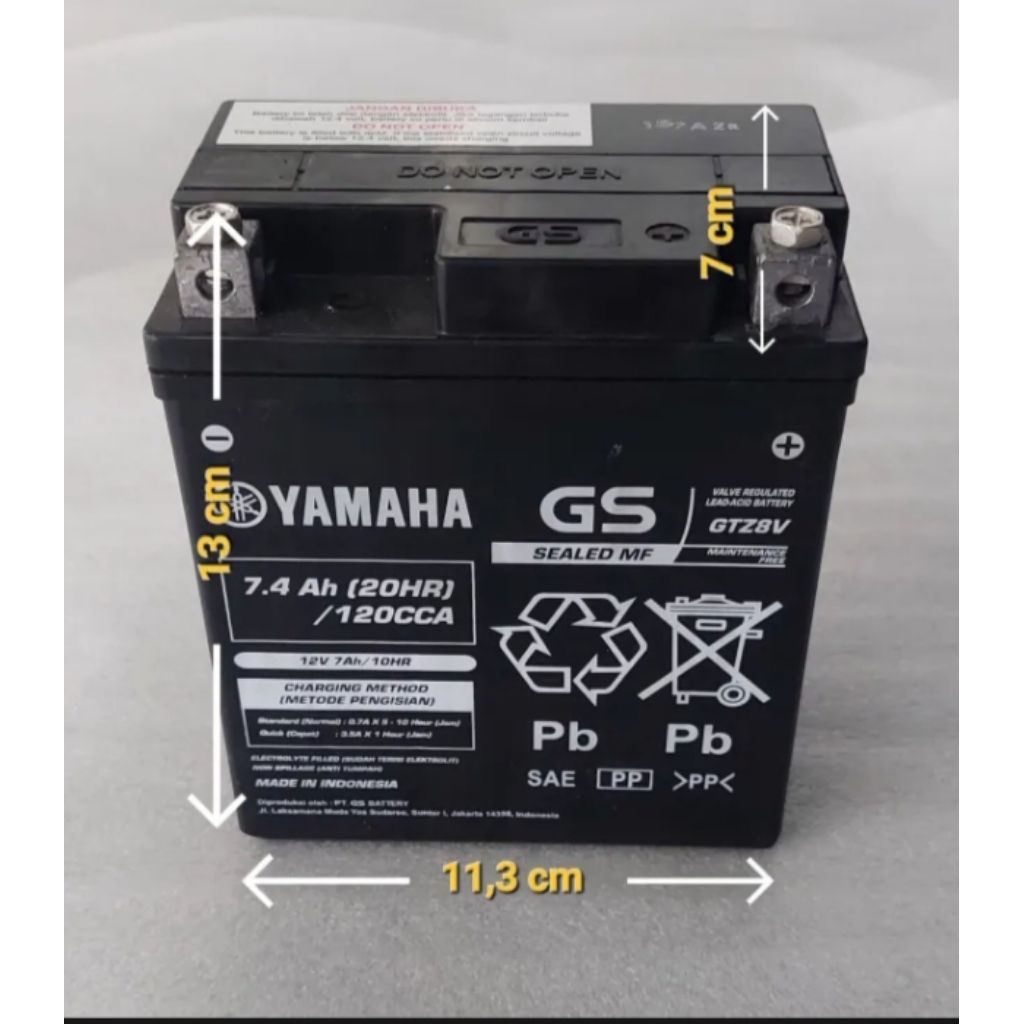 AKI MOTOR ORIGINAL GS GTZ8V