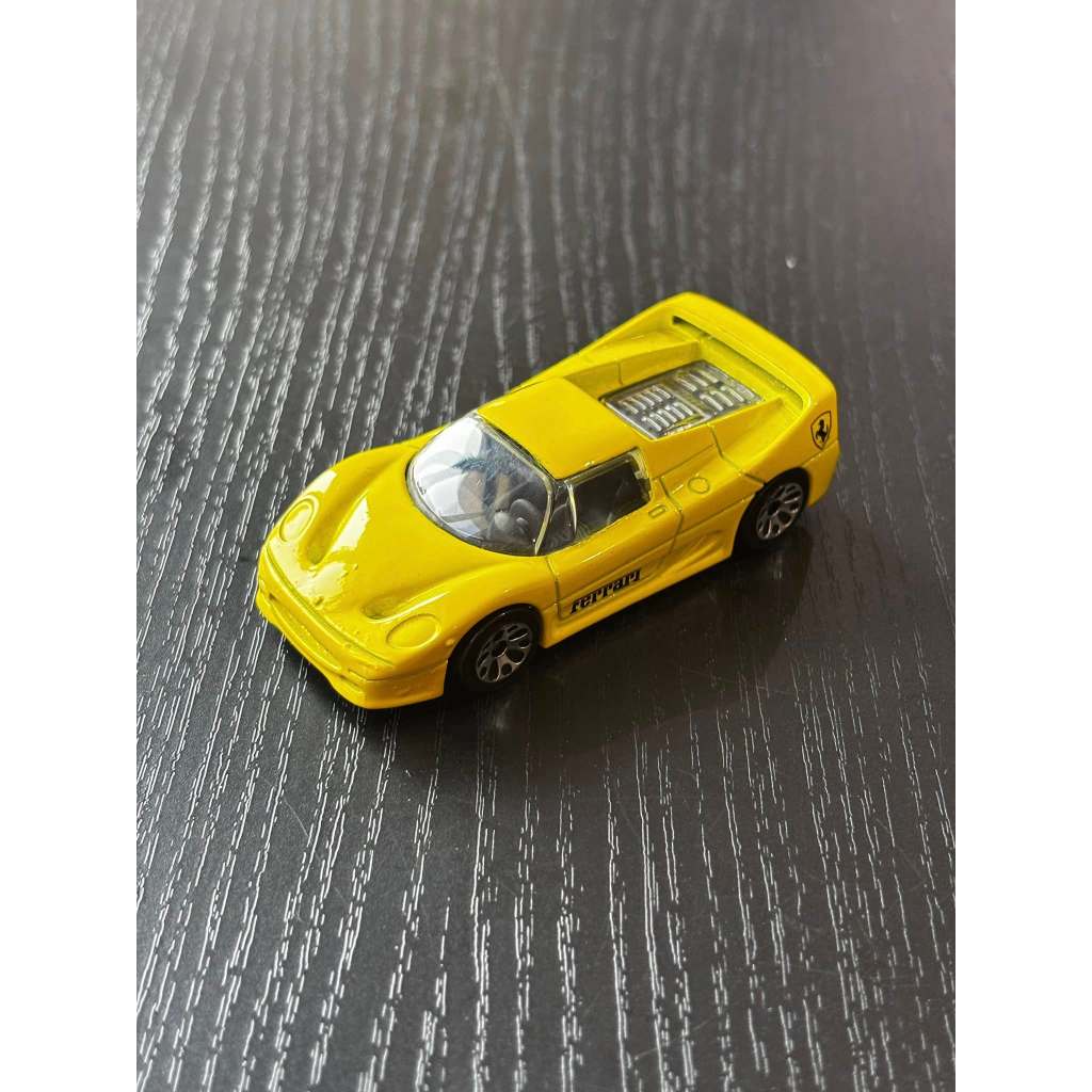 Matchbox Ferrari F40 Kuning Made in China Rilis 1995