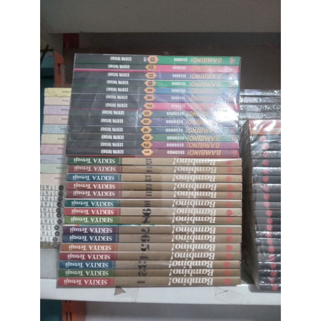 Komik Bambino 1-15 + Bambino Secondo 1-13 (bekas)
