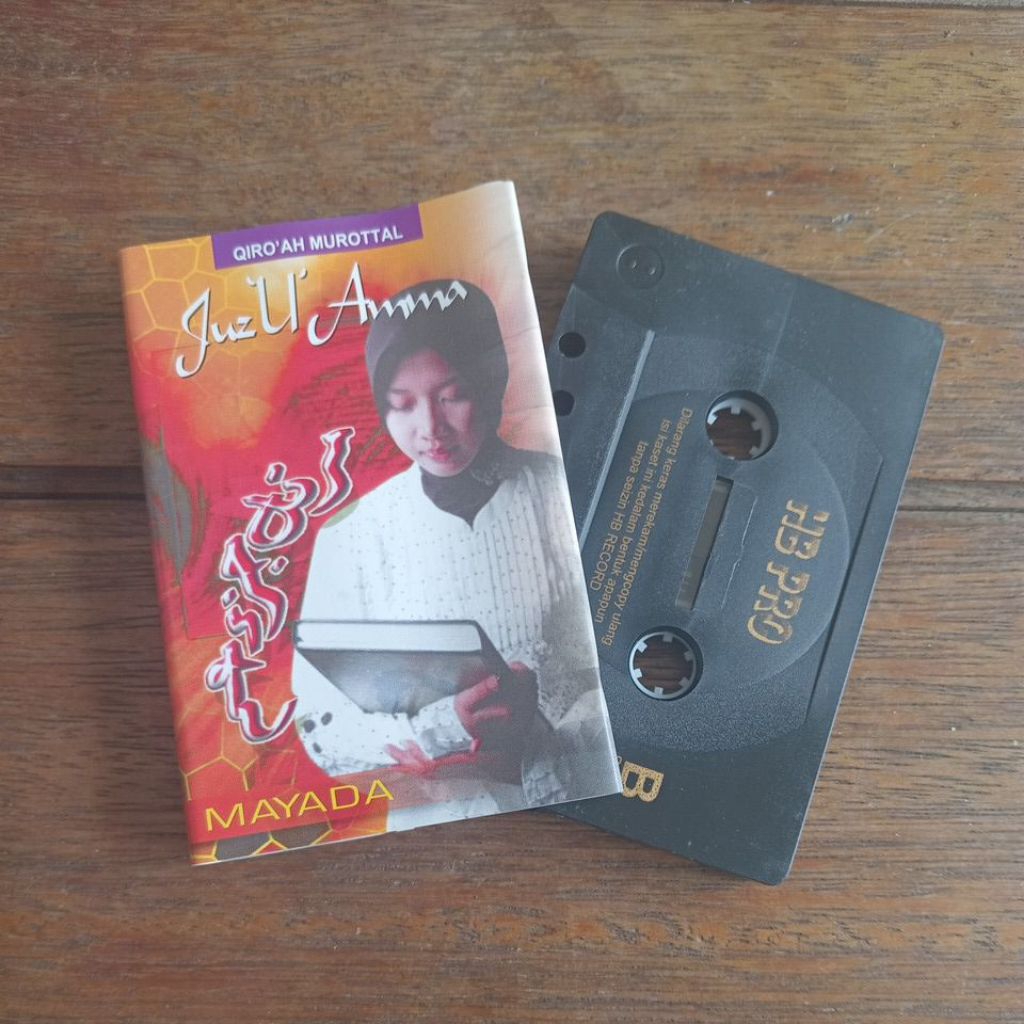 Kaset Mayada Qiro'ah Murrotal Juz' u' Amma/hb pro mulus