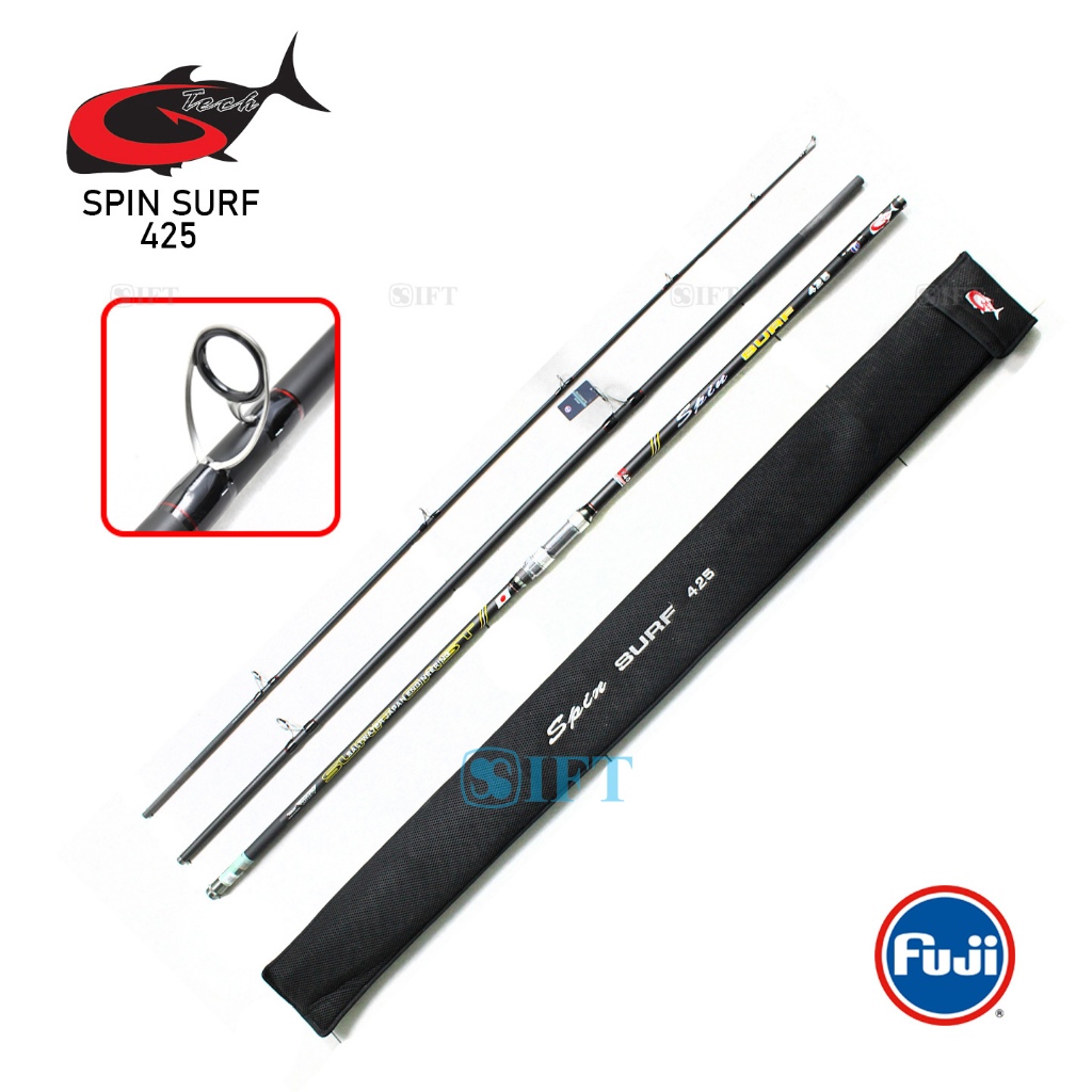 Joran G-TECH SPIN SURF 425 450 | Sambung 3 Saltwater Japan Quality | Spinning Casting Rockfishing Pa