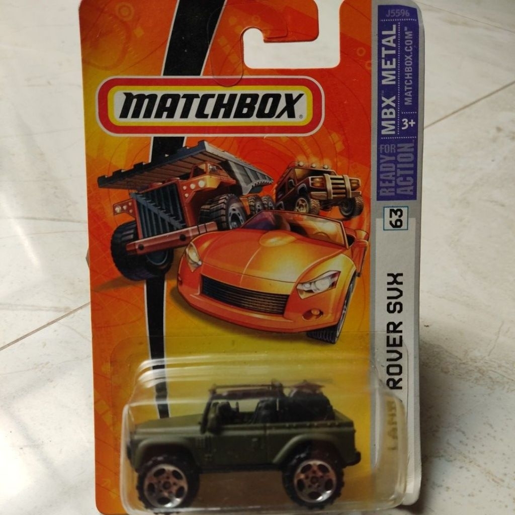 Matchbox Land Rover SVX Hijau