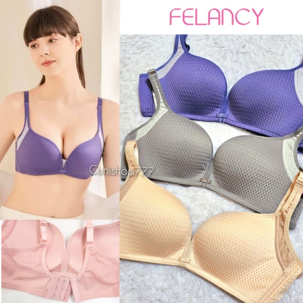 BRA FELANCY WIRELESS 34B 36B 38B SPORT BUSA BH WANITA TANPA KAWAT NON WIRE 073-01295