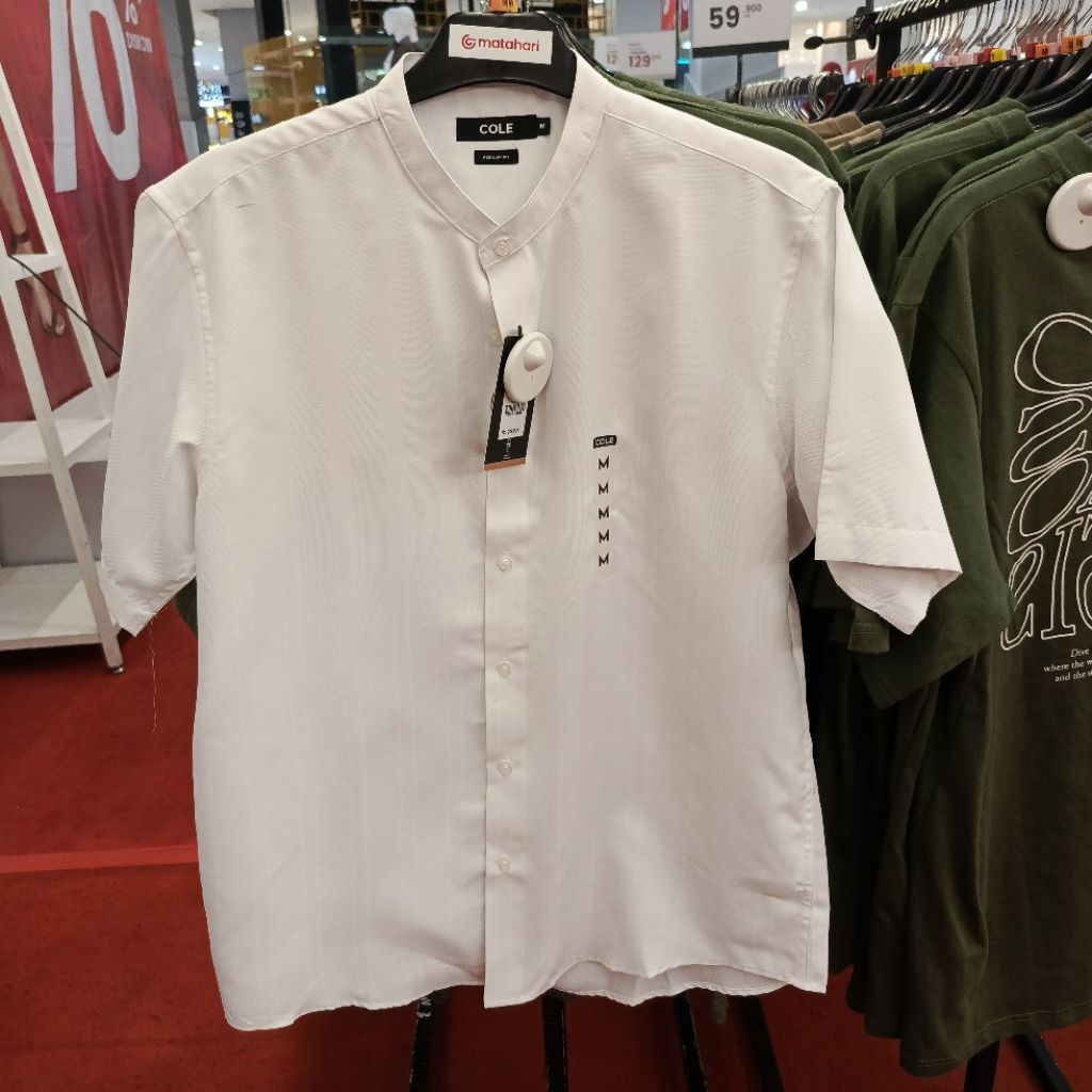 Zes Kemeja formal Pria Dewasa Size S - L