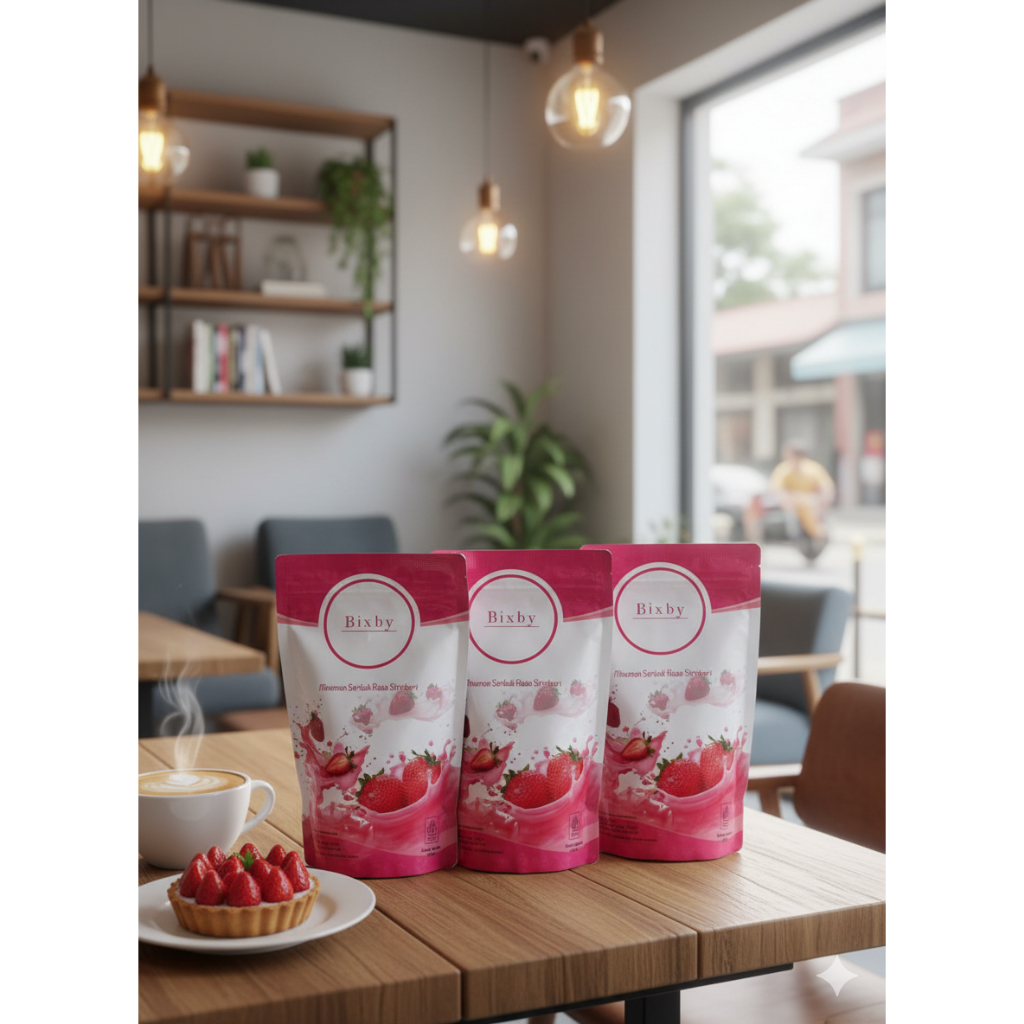 BIXBY COLLAGEN DRINK Minuman Pelangsing Pemutih Kulit Wajah Glowing Anti Aging BPOM Turun Berat Bada