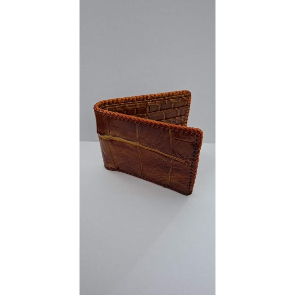 Dompet Rajut Kulit Buaya Merauke (F)