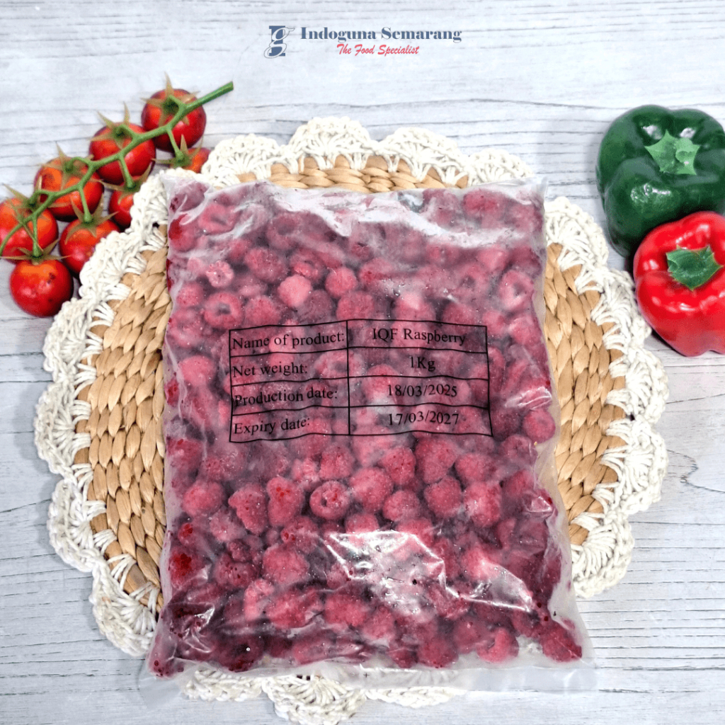 Frozen Raspberry 1 Kg / Buah Frozen Raspberry 1 Kg