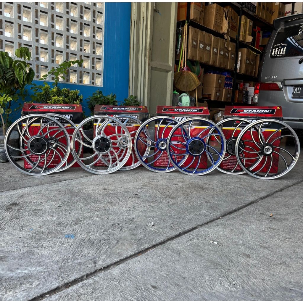 velg mutakin CEFIRO cnc RX king UK 160/160 R18 velg CEFIRO mutakin