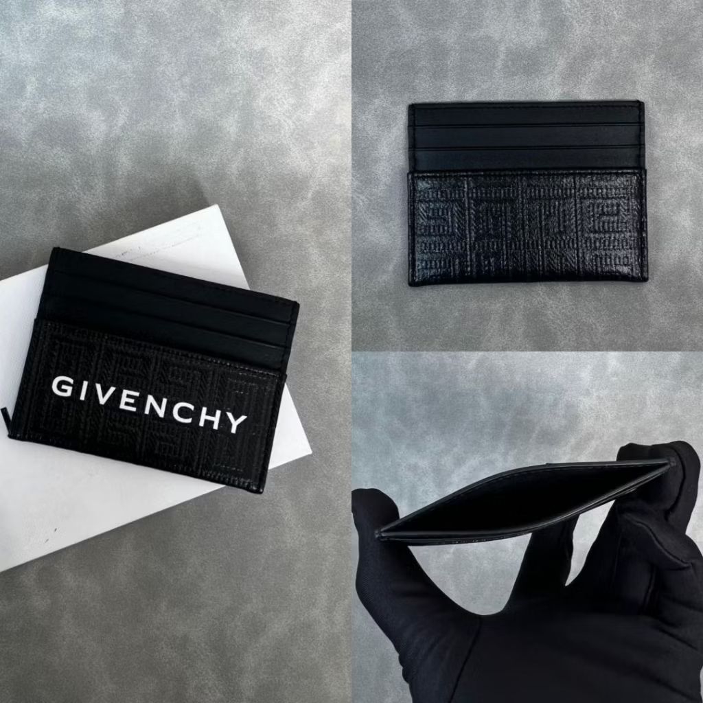 Givenchy 4G Card Holder Black