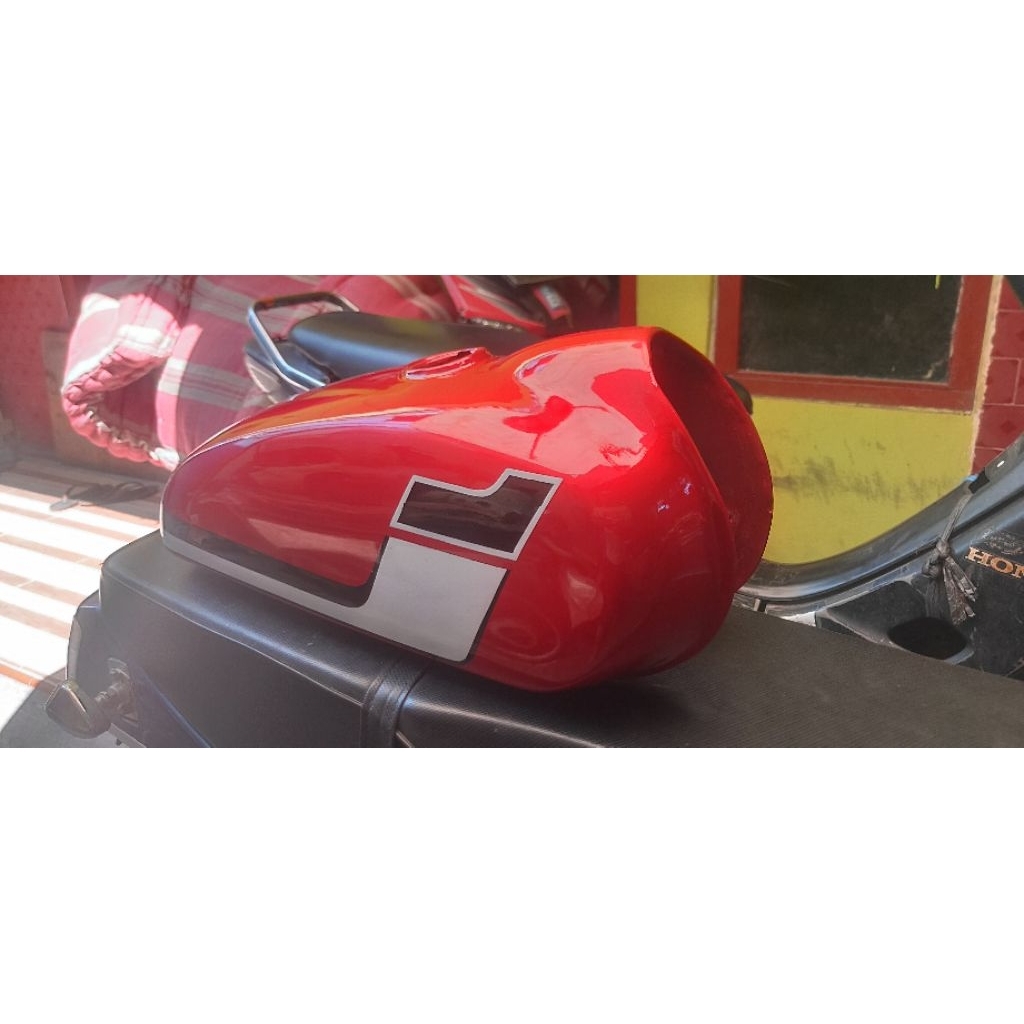 Tangki Yamaha DT Gemini tangk cbi GT80 merah