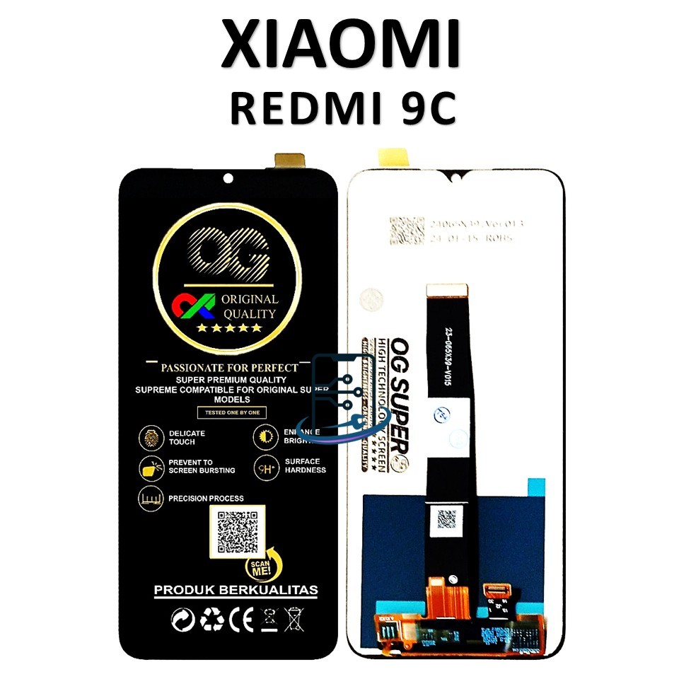LCD TOUCHSCREEN XIAOMI REDMI 9C COMPLETE ORIGINAL 100% FULLSET