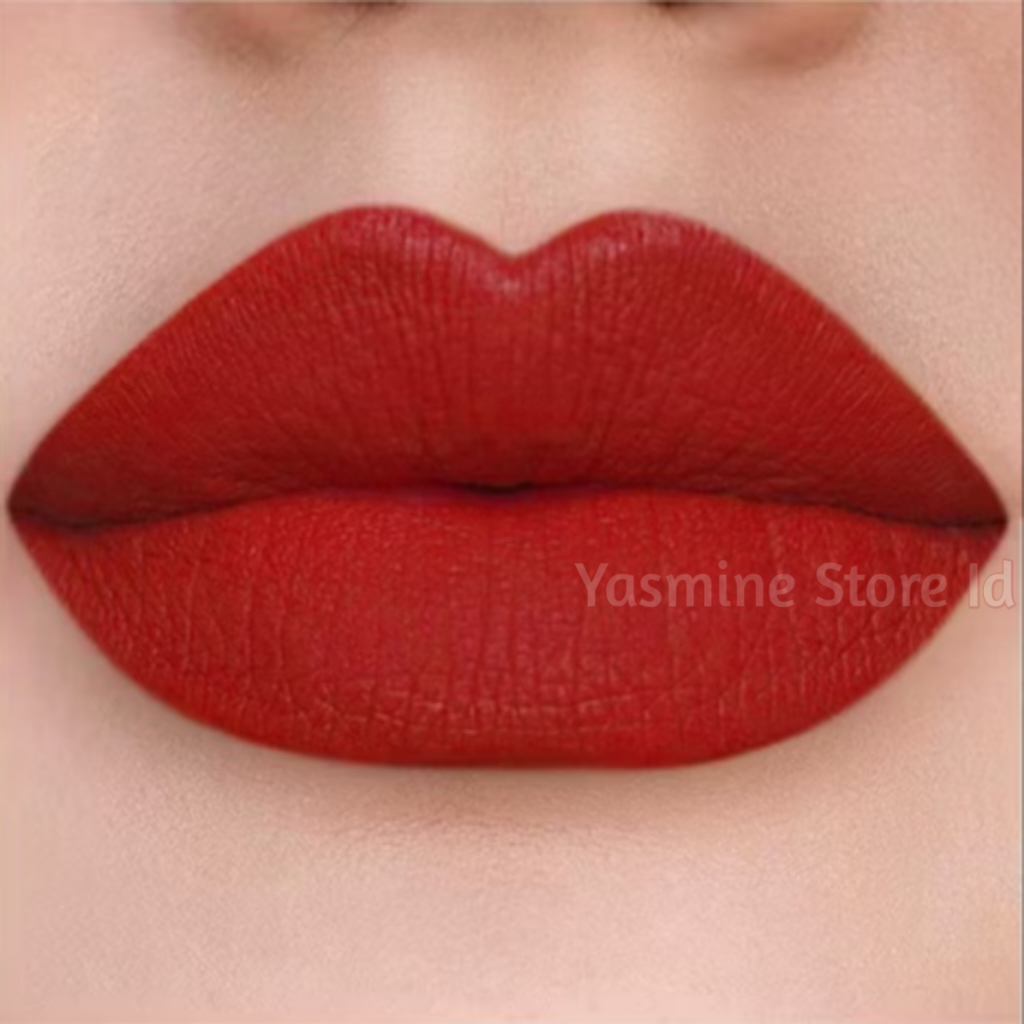 Lipstik Maybelline / Revlon Warna Merah Cantik Tahan Lama Anti Luntur Lipstik Padat Terlaris