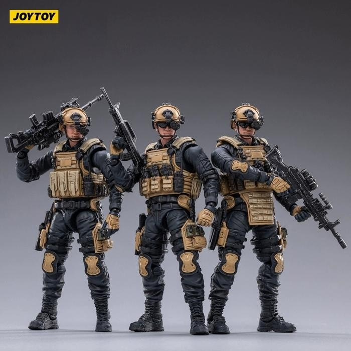 JOYTOY 1/18 People's Armed Police Sniper Assaulter Rifleman PAP Special Forces