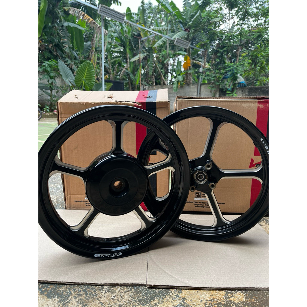 Velg Racing Vrossi Venom Mercury copy X mode untuk motor Beat,Scoopy,Genio,Vario 110 RING 14x185/215