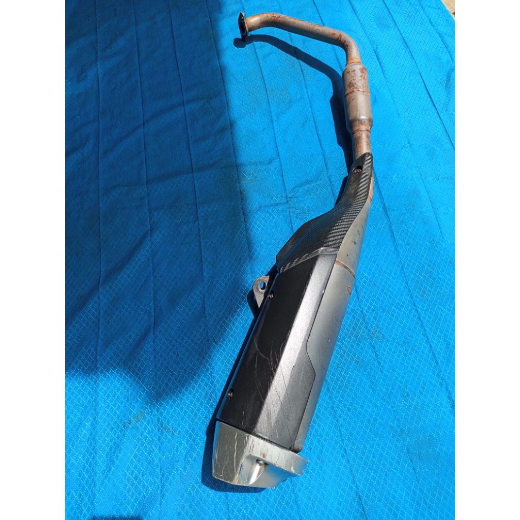 knalpot Yamaha R15 V3 Original / knalpot R15 V3 Original copotan