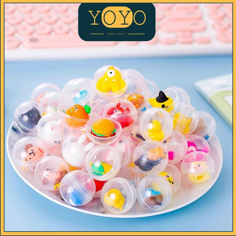 5Pcs Mainan Bola Gacha Kapsul / Bola Pokemon Gacha Kapsul / Gachapon