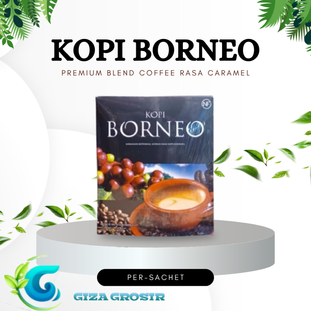 [Per-sachet] KOPI BORNEO ORIGINAL SACHET Kopi Instan Berkualitas