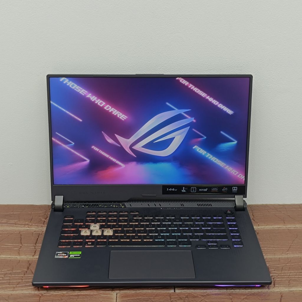 Laptop ROG STRIX G513RC AMD RYZEN 7-6800HS RAM 16GB SSD 512GB RTX 3050 144Hz RGB