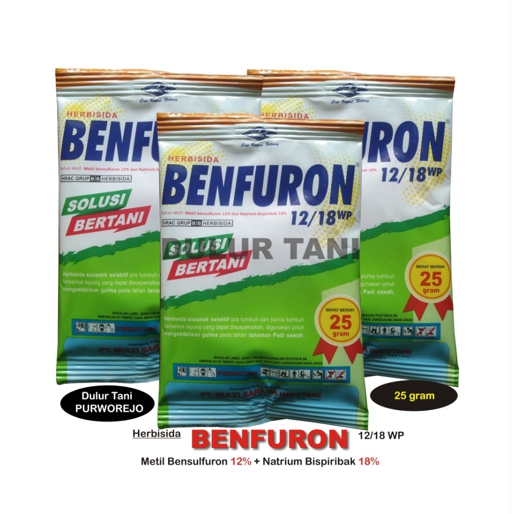 Herbisida BENFURON 25 Gram
