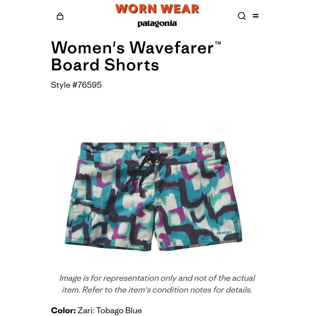 Women's Wavefare Board Shorts Patagonia Hotpans Celana Pantai
