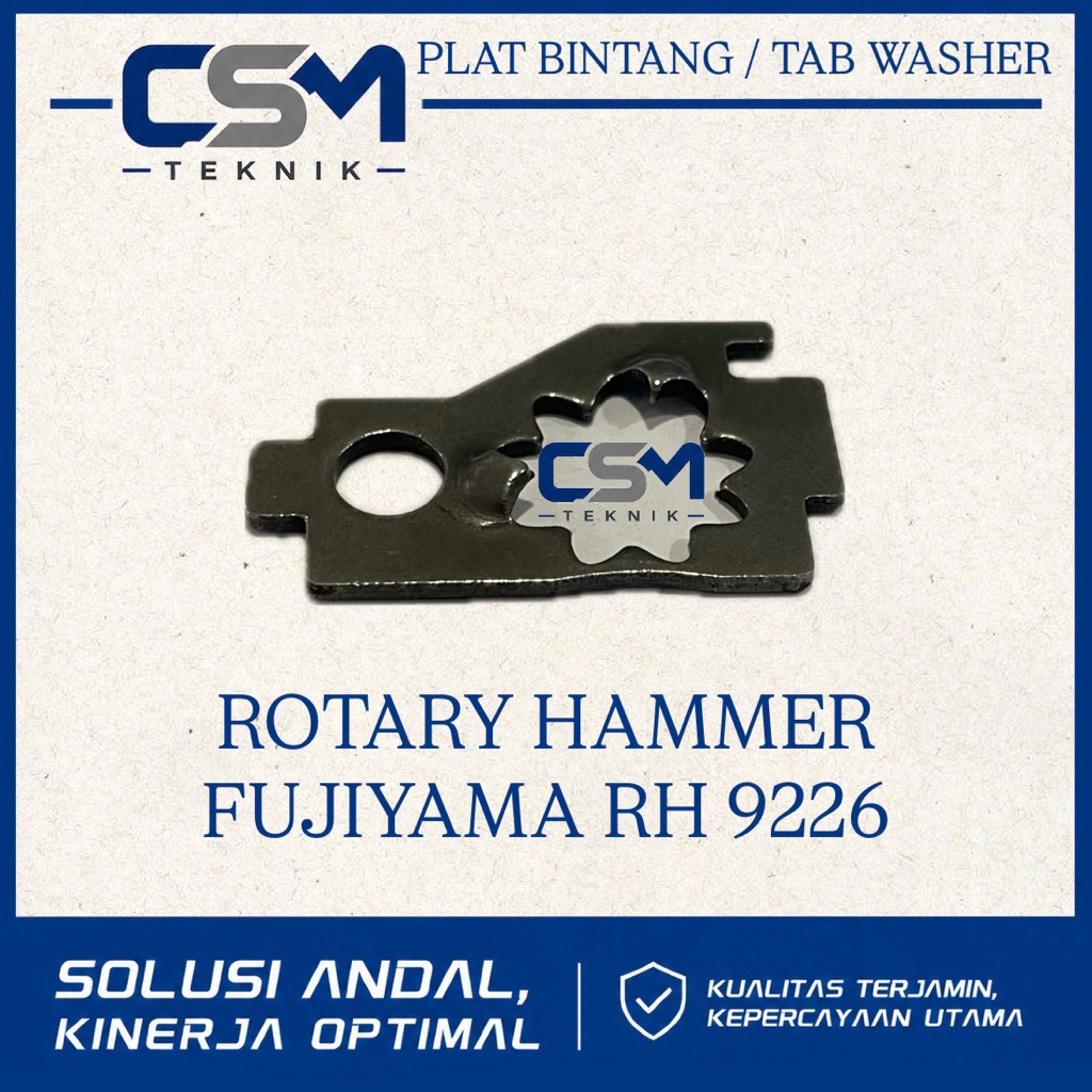 TAB WASHER ROTARY HAMMER DRILL FUJIYAMA RH 9226 PLAT BINTANG BOR BOBOK FUJIYAMA RH9226