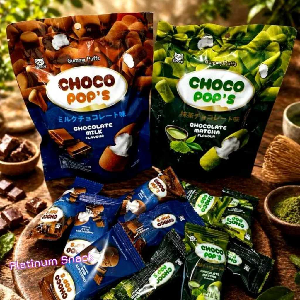 Choco Pops Gummy Puffs | Isi 1 Pouch