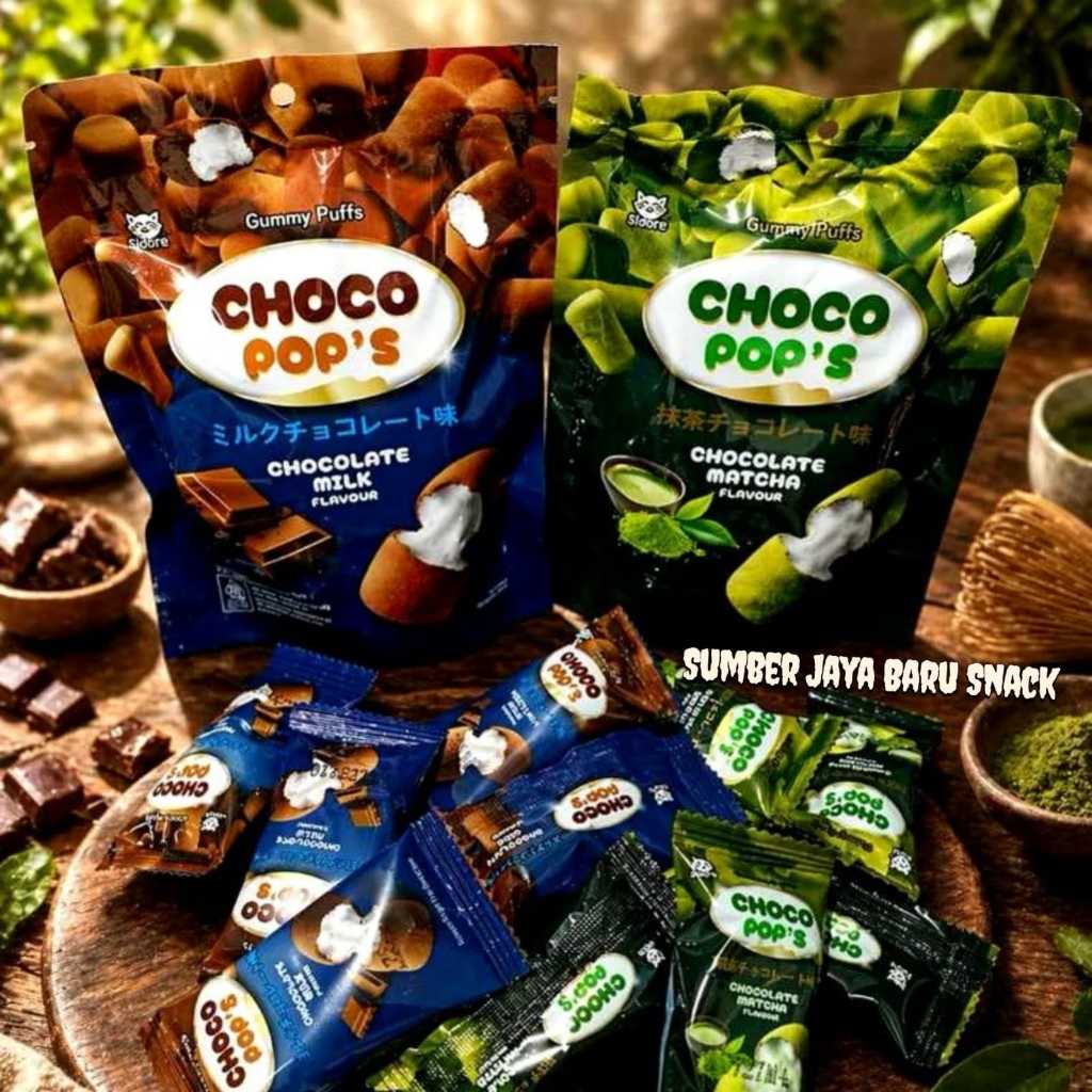 Choco Pops Gummy Puffs | Isi 1 Pouch