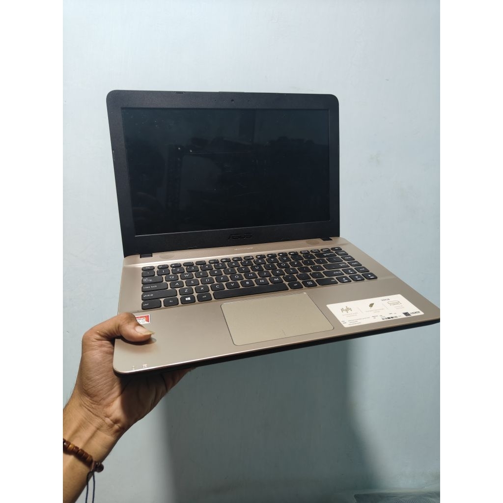 Unit Normal Siyap Pake Laptop Asus X441 X441BA AMD A9