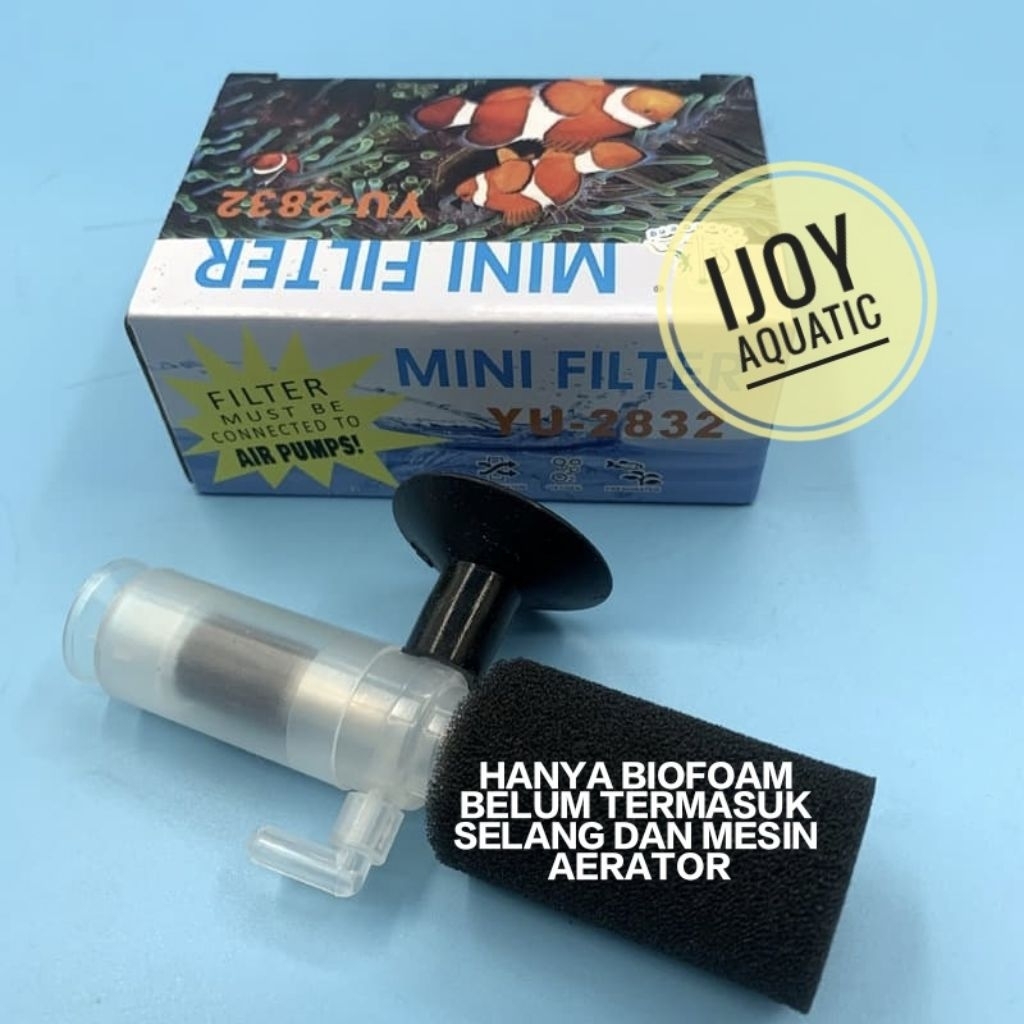MINI BIOFOAM FILTER busa filter akuarium